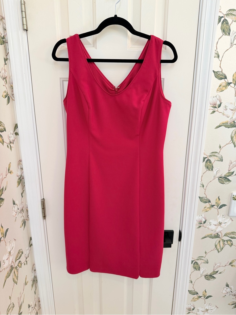 White House Black Market Sleeveless Dress, Pink Thrill